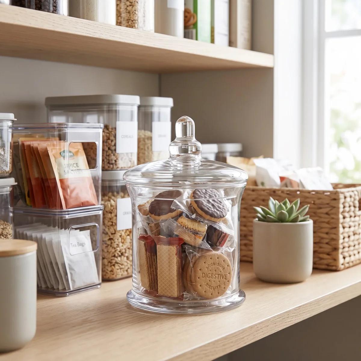 Glazen koekjespot 1 liter Five® – Bild 4