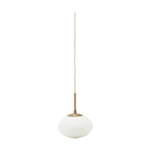 House Doctor Lampe OPAL weiß | 22x22x17cm