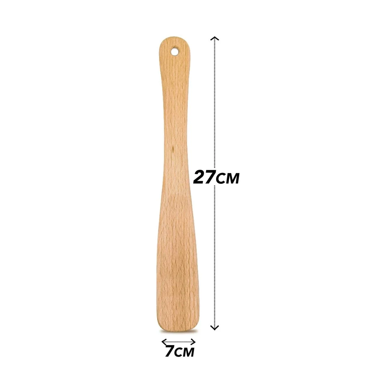 27cm Schuhlöffel »Schuhanzieher aus Buchenholz« – Bild 3