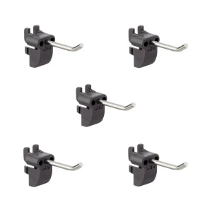 Schoenenhaak voor pegboard set van 5 grijs - Garage+ by Elfa