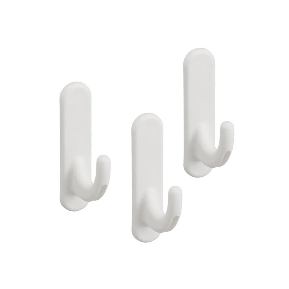 Gebogen bordhaak set van 3 wit - Classic by Elfa – Bild 2