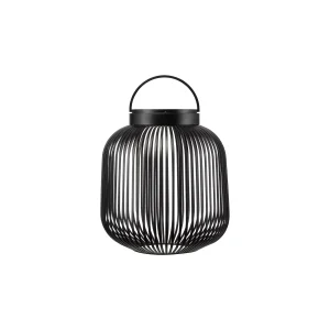 Blomus Mobile LED Leuchte LITO LED M schwarz | Ø 27x30 cm