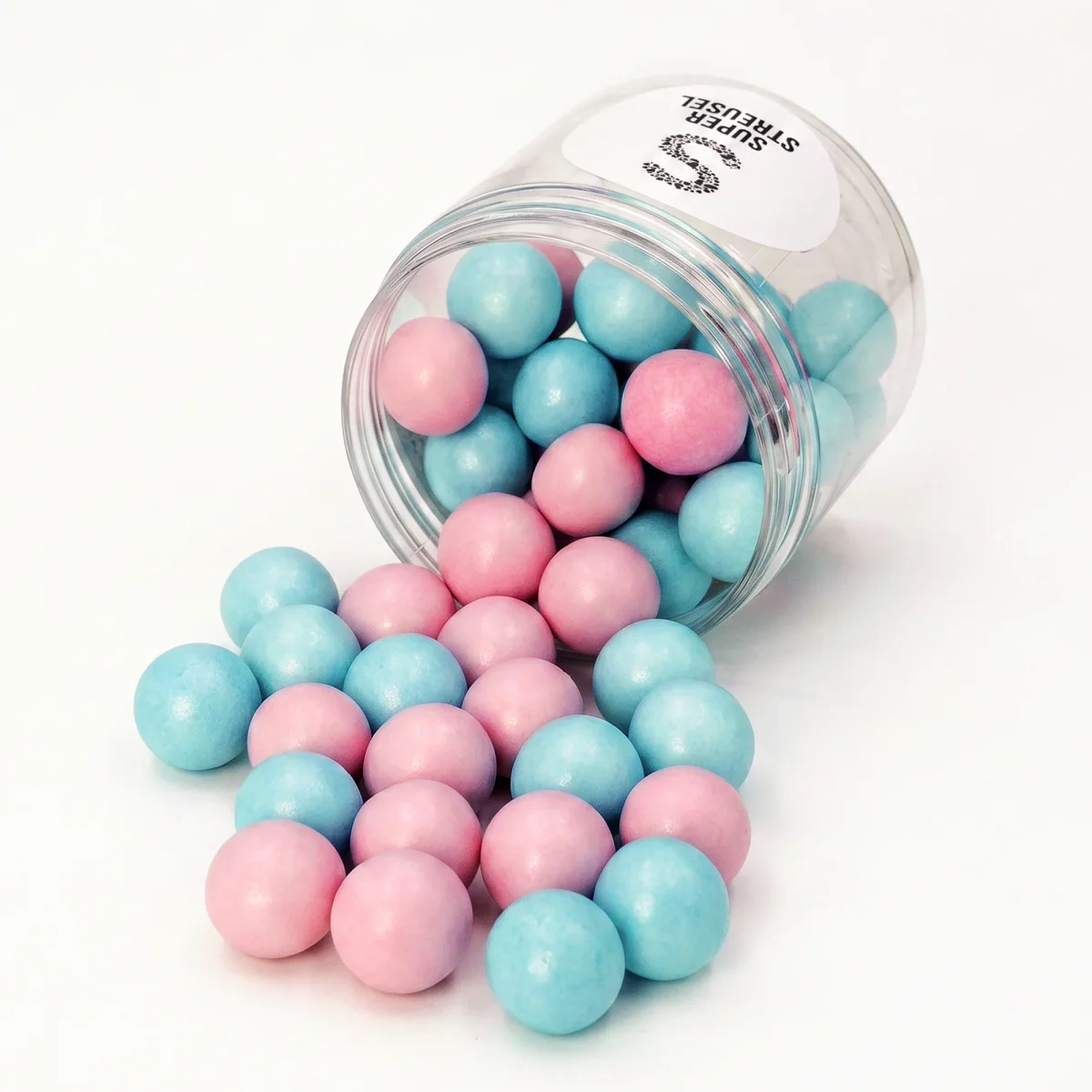 XL Knusperkugeln Hellblau&Rosa – Bild 2