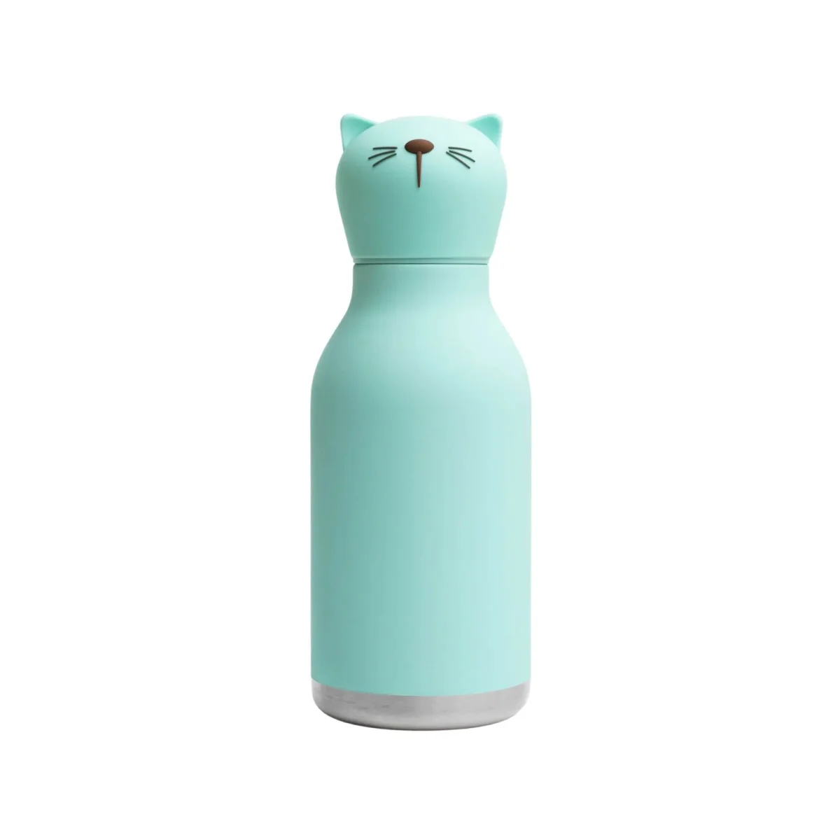 Asobu® Kindertrinkflasche BESTIE mit Strohhalm 460ml - KATZE – Bild 3