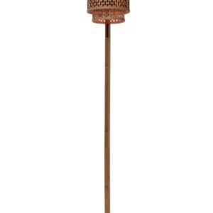 Good&Mojo Stehlampe BHUTAN braun | 20x20x145cm