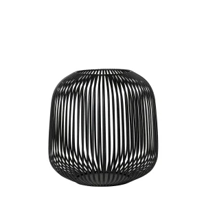 Blomus Laterne LITO M schwarz | Ø 28x27 cm