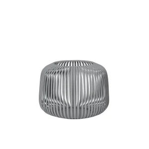 Blomus Laterne LITO XS steel grey grau | Ø 14x10 cm