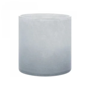 Blomus Windlicht SAGA L blaugrau | 15x16 cm