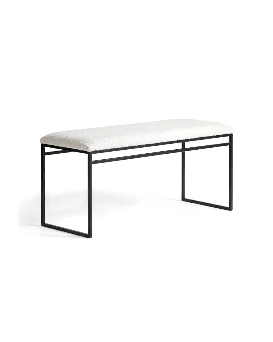 by Crea® Sitzbank WILMA Ivory Bouclé