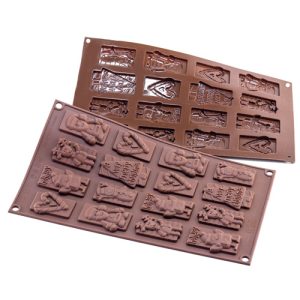 Silikon Pralinenform CHRISTMAS DEKORATION