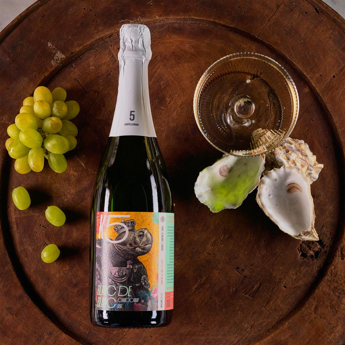 Kapellenhof 5 Sekt BLANC DE BLANC CHARDONNAY 0,7l – Bild 3