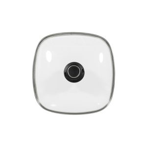 Gastrolux Glasdeckel Deluxe Eckig 26×26 cm