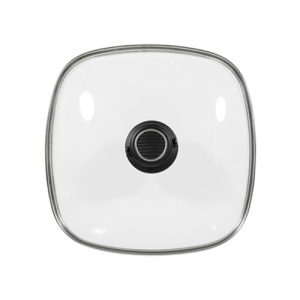 Gastrolux Glasdeckel Deluxe Eckig 28×28 cm