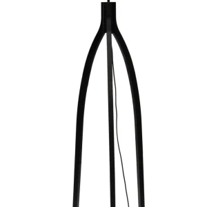 Good&Mojo Stehlampe JAVA schwarz | 50x50x145cm