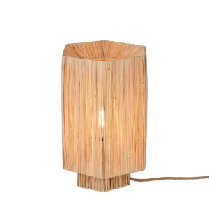 Good&Mojo Tischlampe PANAMA natur | 36x24x36cm