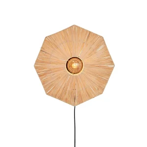 Good&Mojo Wandleuchte PANAMA gelb | 45x7x45cm