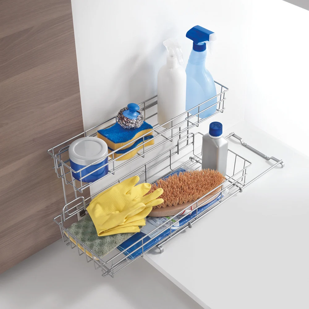 Spülschrankregal ausziehbar Metaltex - Smart Kitchen – Bild 2