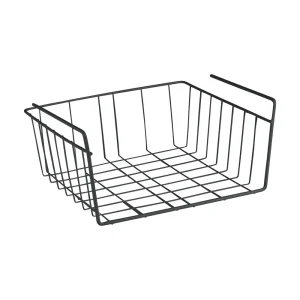 Hängekorb schwarz Metall Metaltex