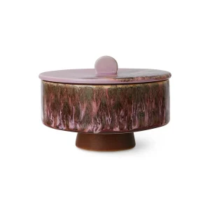 HKliving Aufbewahrungsdose BLAST Bonbon 70's bunt | Ø 14cm H 10cm