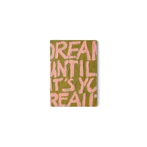 HKliving Bild MANIFEST Pocket exhibit oliv rosa | 21x30x3cm