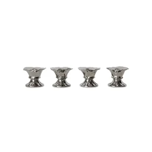 HKliving Eierbecher NEW CLASSICS chrome 4er Set | Ø7x5,5cm