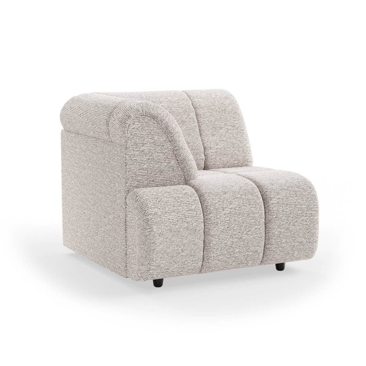 HKliving modulare Couch WAVE sneak light grey – Bild 7