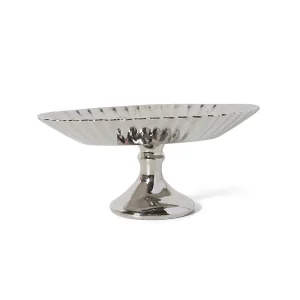 HKliving Platte CLEAN new classics chrome silber | 34x23x12,3cm