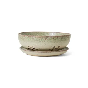 HKliving Schale Berry Bowl SLUSH 70s Ceramics bunt | Ø17,3x6,2cm