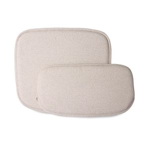 HKliving Sitzkissen WIRE CHAIR Comfort kit sand | 37x42x1,5cm