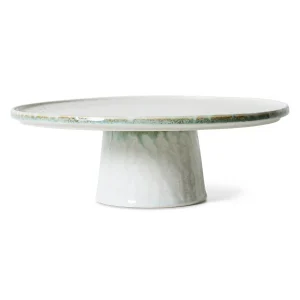 HKliving Tortenplatte SMUDGE M 70´s bunt | Ø26x9,5cm