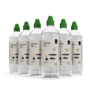 Höfats Bioethanol Flüssigbrennstoff für SPIN mit Bio-Burner 6 x 1 Liter