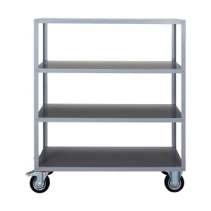 House Doctor Regal mit 4 Rollen HDTROLLEY Stahl grau | 120x140cm