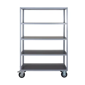 House Doctor Regal mit 4 Rollen HDTROLLEY Stahl grau | 120x180cm
