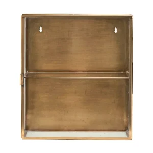House Doctor Schrank GLASS messing | 35x40x15cm