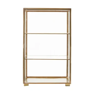 House Doctor Schrank GLASS messing | 35x56,5x35cm