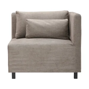 House Doctor Sofa Eckteil HAZEL NIGHT grau/braun