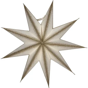House Doctor Stern 9 POINT off-white champagner | Ø 30cm
