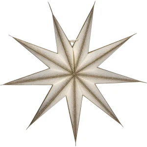 House Doctor Stern 9 POINT off-white champagner | Ø 45