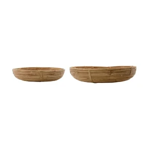 House Doctor Tablett CHAKA natur 2er Set