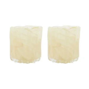 House Doctor Teelichthalter CURL beige | 10x11,5cm