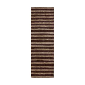 House Doctor Teppich BLOCK braun natur | 300x90cm