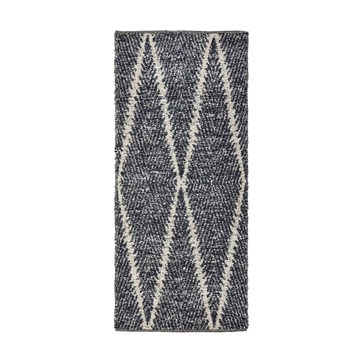House Doctor Teppich KIN schwarz, off-white