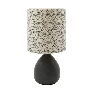 House Doctor Tischlampe FLORES schwarz