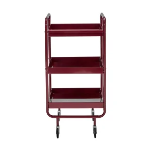 House Doctor Wagen ROLL burgund