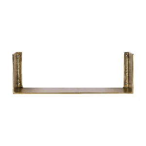 House Doctor Wandablage BOXIE goldfarben | 50x18x16cm