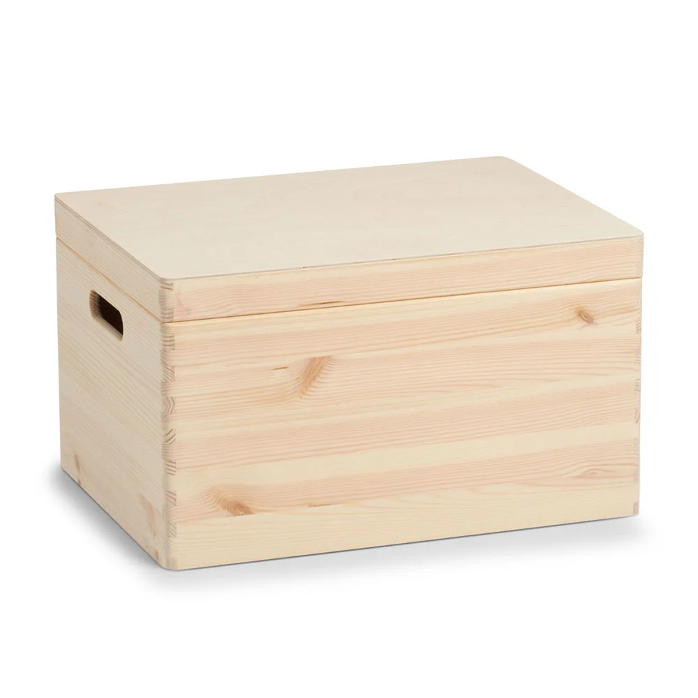 Holzkiste mit Deckel 40x30x23 cm Zeller – Bild 2