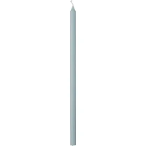 IB Laursen Kerze CELIA dünn hoch dusty blue | Ø1,3cm H30cm