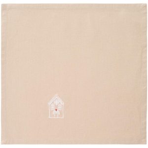IB Laursen Serviette HAUS natur | 40x40cm