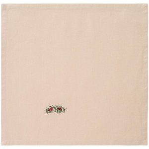 IB Laursen Serviette ZWEIG natur | 40x40cm