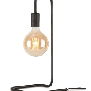It's about RoMi Tischlampe LONDON schwarz | 20x20x45cm